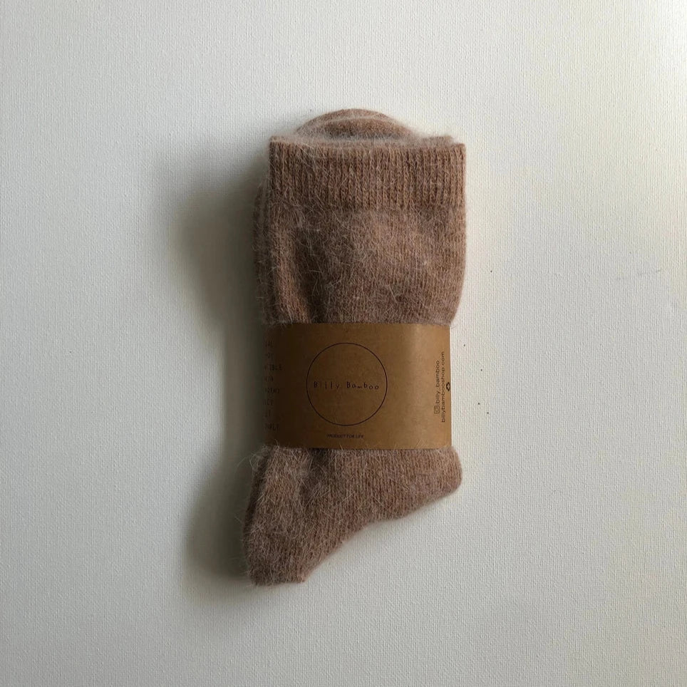 Fluffy Socks - Mushroom - Gift Ideas Billy Bamboo